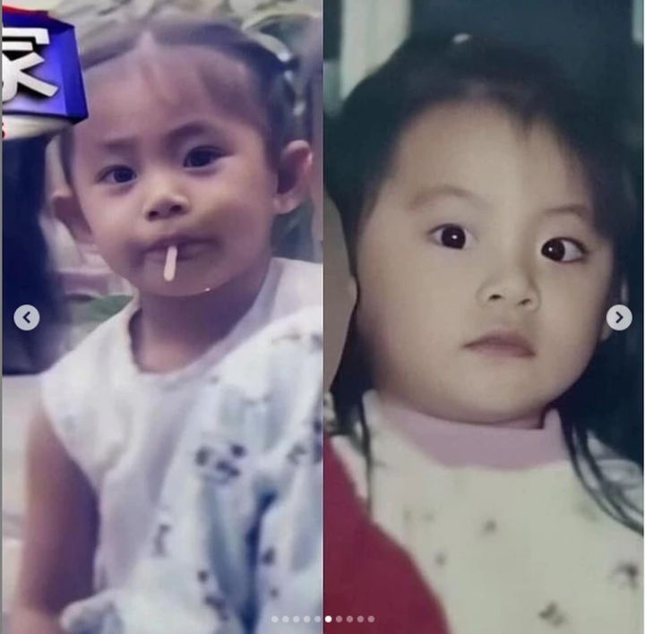 周子瑜庆22岁生日青涩童年照曝光网友惊呆:超进化