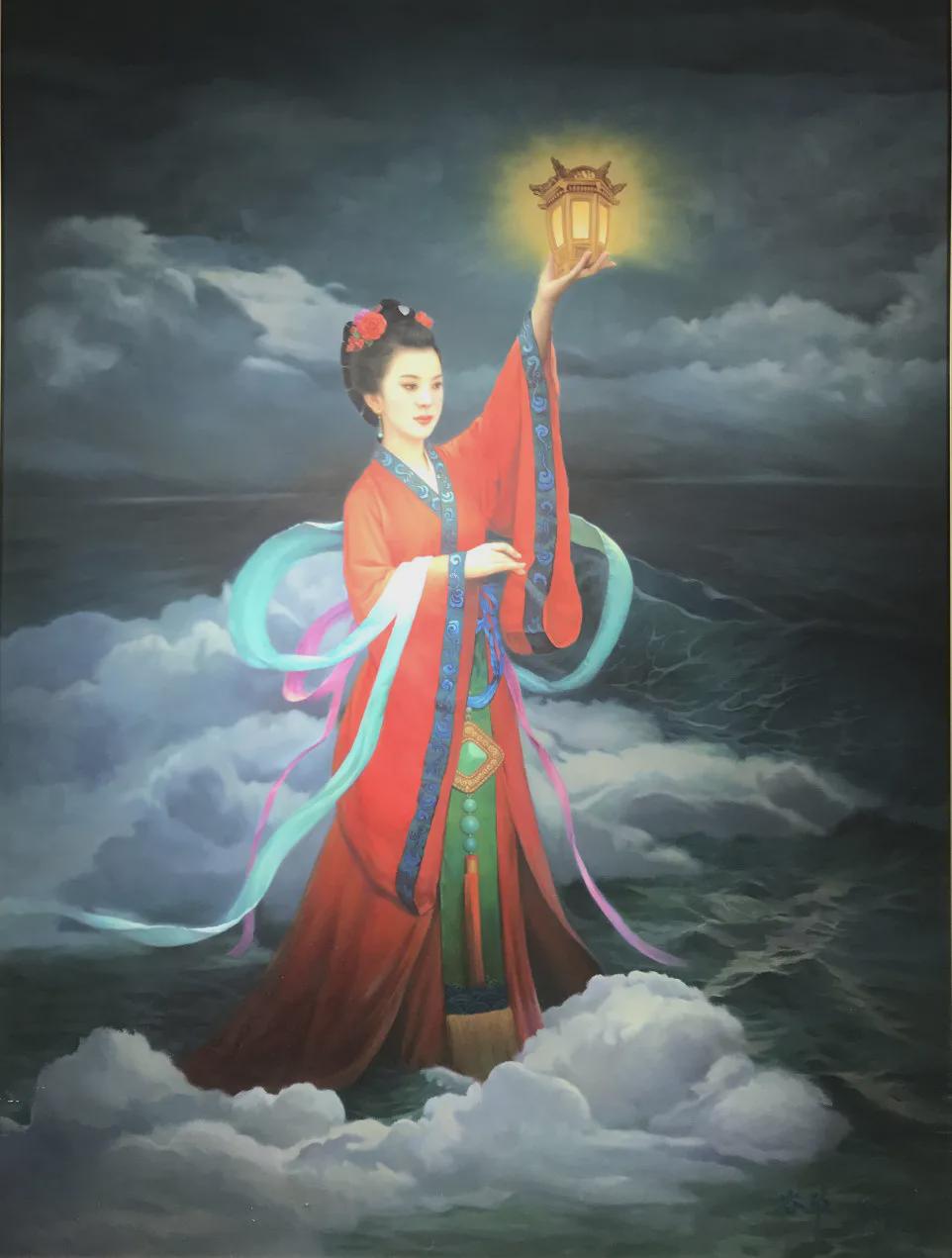 妈祖情主题油画展