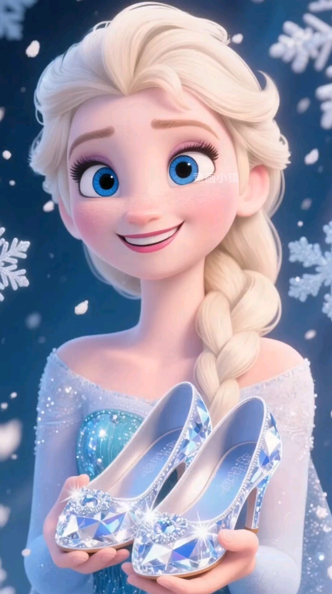 艾莎公主给大家带来礼物了