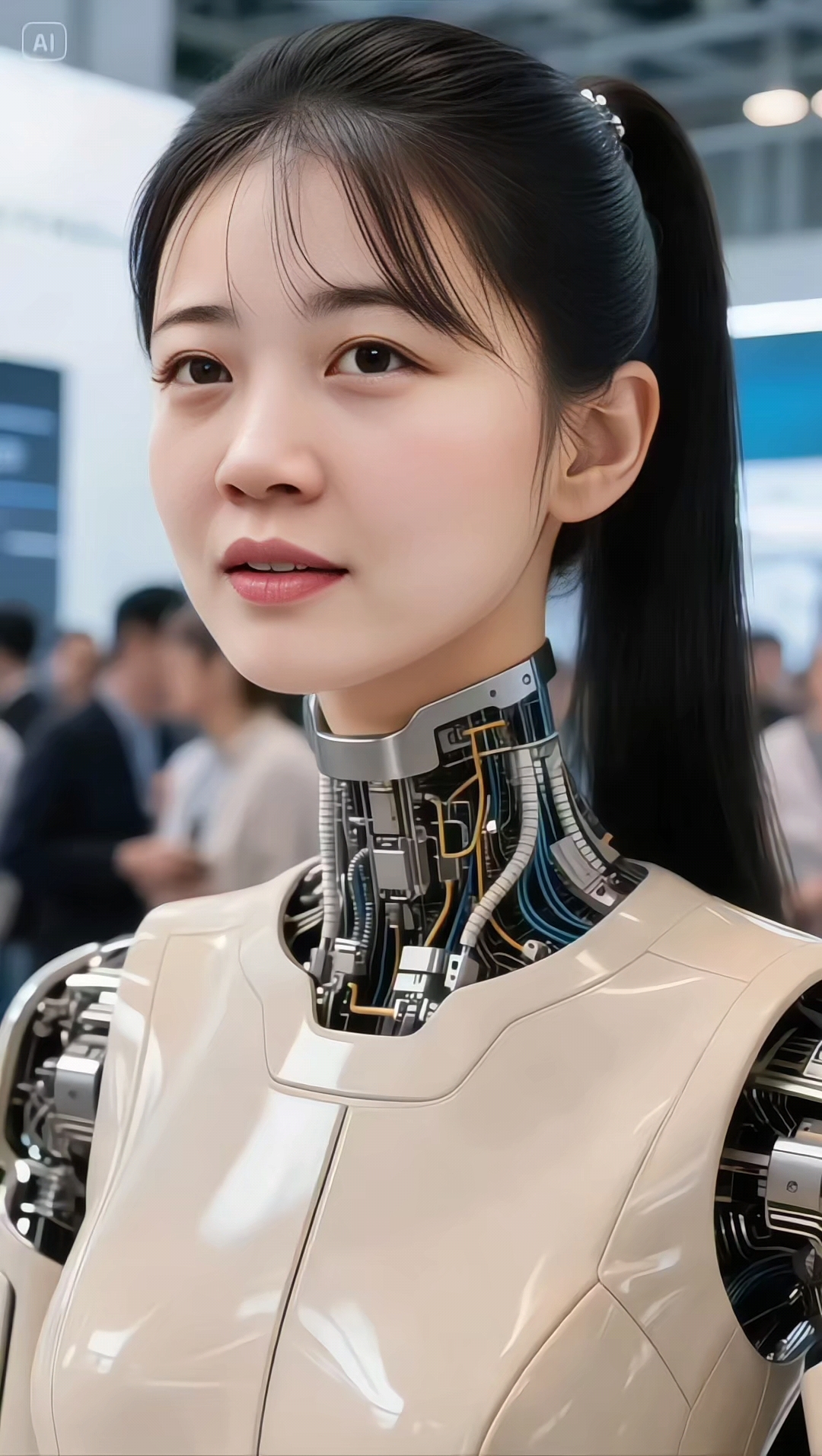 机器人 人工智能美女