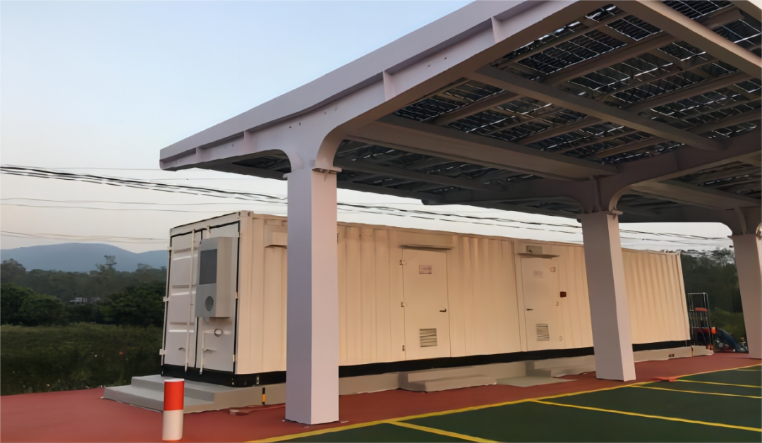 广州尚能丨光储充一体化车棚