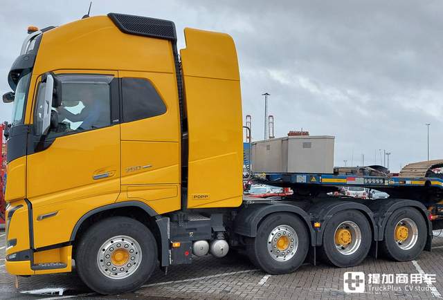 开始批量交付,实拍带您见识全新一代沃尔沃fh16 750大件车的实力