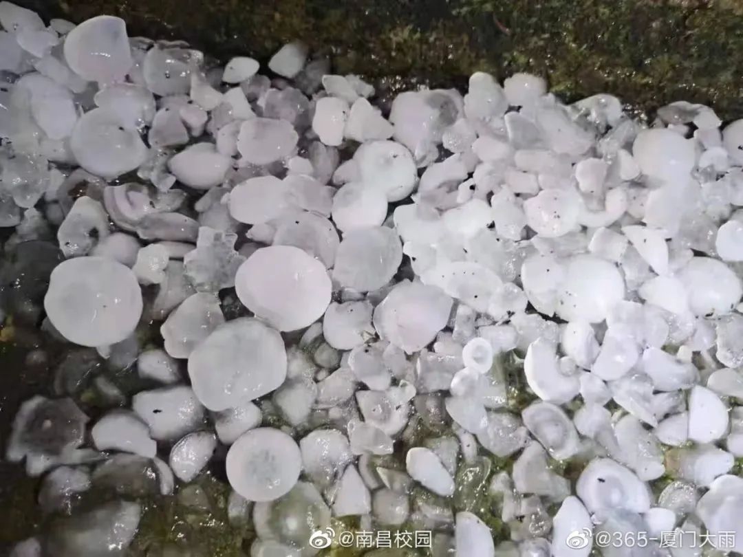 冰雹!直径最大有6厘米!南昌天气接下来
