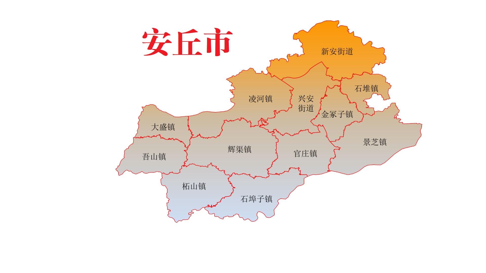 山东省潍坊市各县区介绍