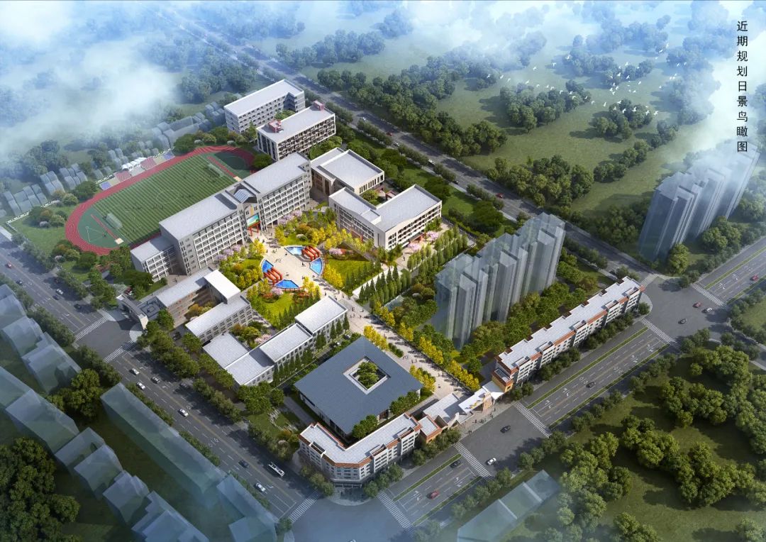 界首一中老校区基础设施升级!国庆节后可投入使用!