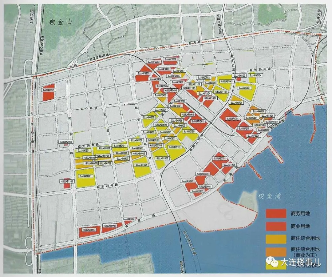 大连东港2022规划图图片