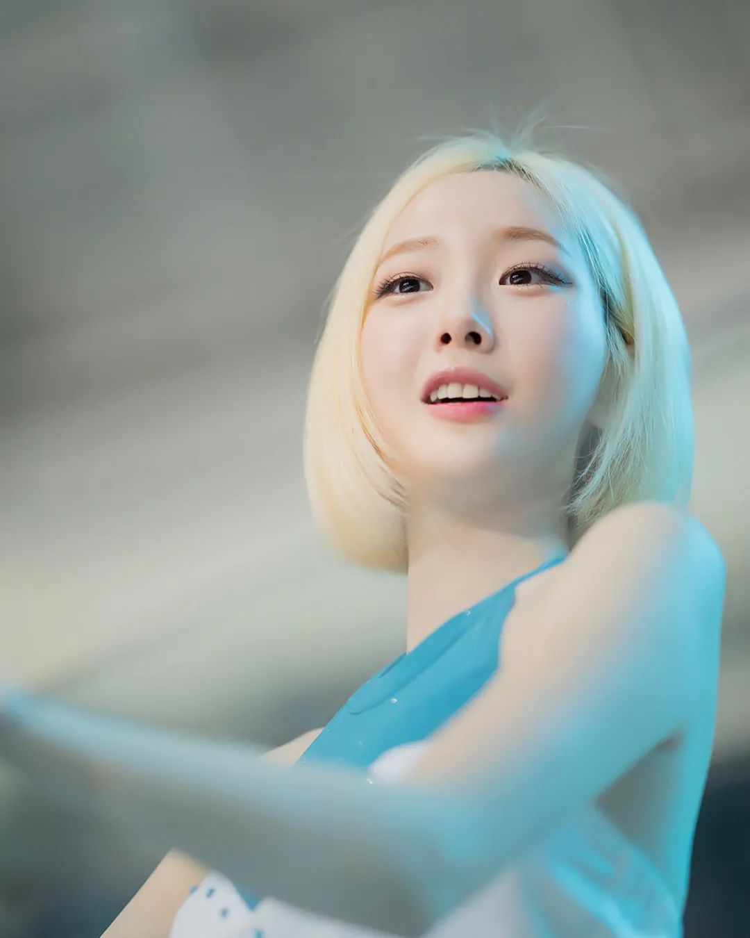 徐贤淑|韩国啦啦队女神,标志性的金色短发