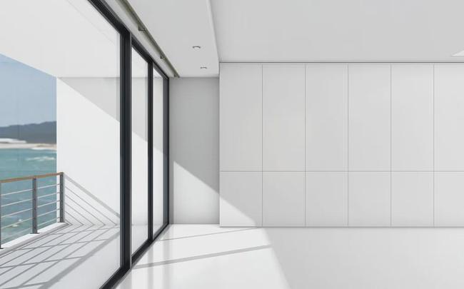 超大玻璃落地推拉门,尽享美景