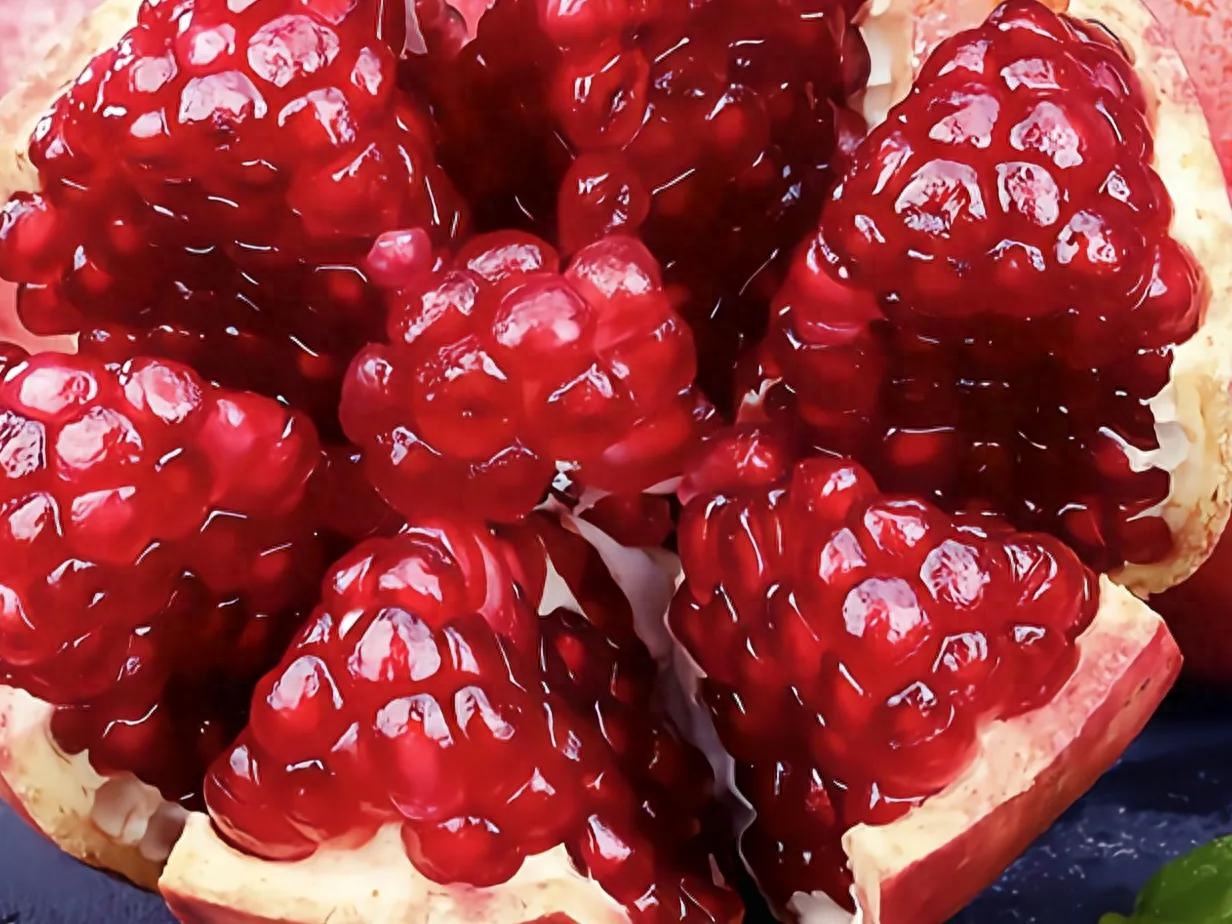 石榴自然红宝石的美味与营养