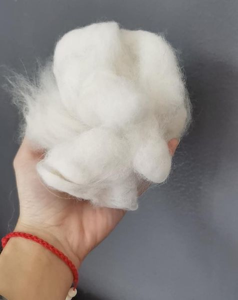 才梳不到3分钟,就梳出了一团棉花糖了