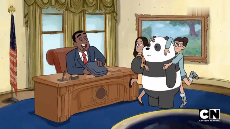 「we Bare Bears」panda’s Dream 英语原版无字幕 动漫 欧美动漫 好看视频