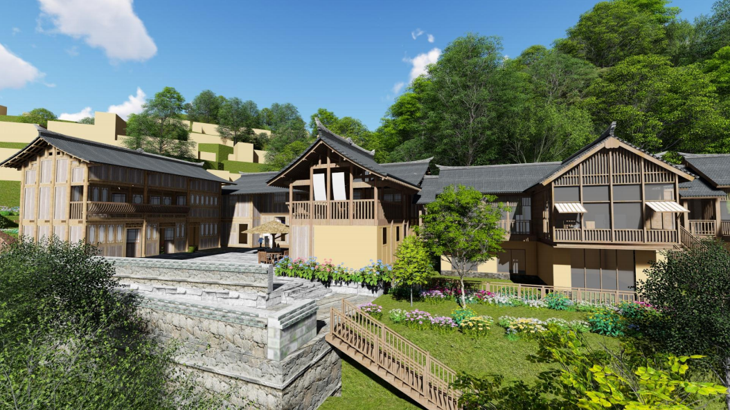 乡村振兴:瑶都传奇-广西金秀县古占瑶寨文旅度假区景观规划设计