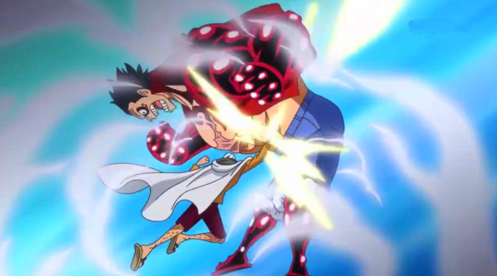 海贼王870集:雷利轻松吊打第四形态路飞,明哥与雷利的差距太大