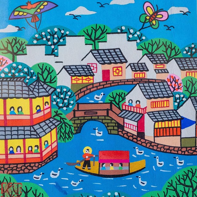 牛津办画展,金山农民画也能走出"国际范儿"