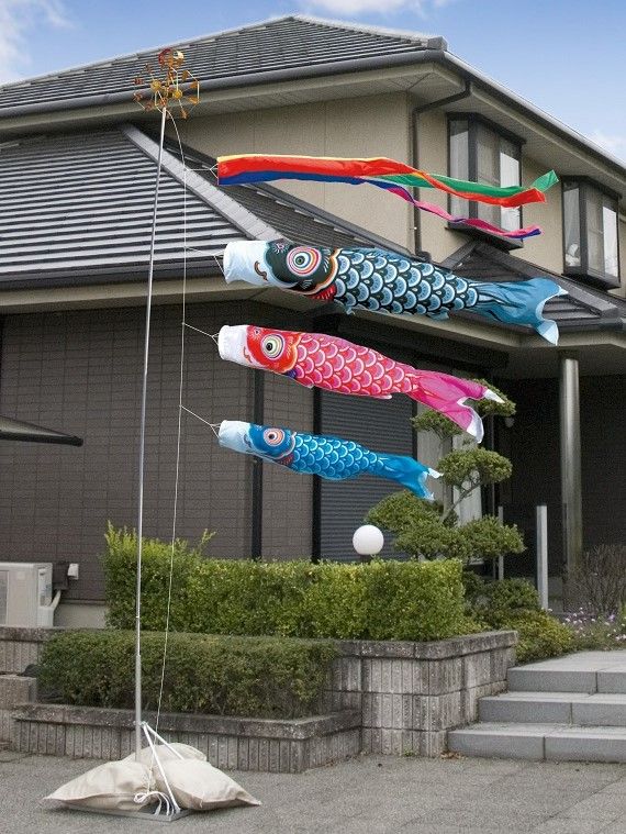 鲤鱼旗的装饰方法