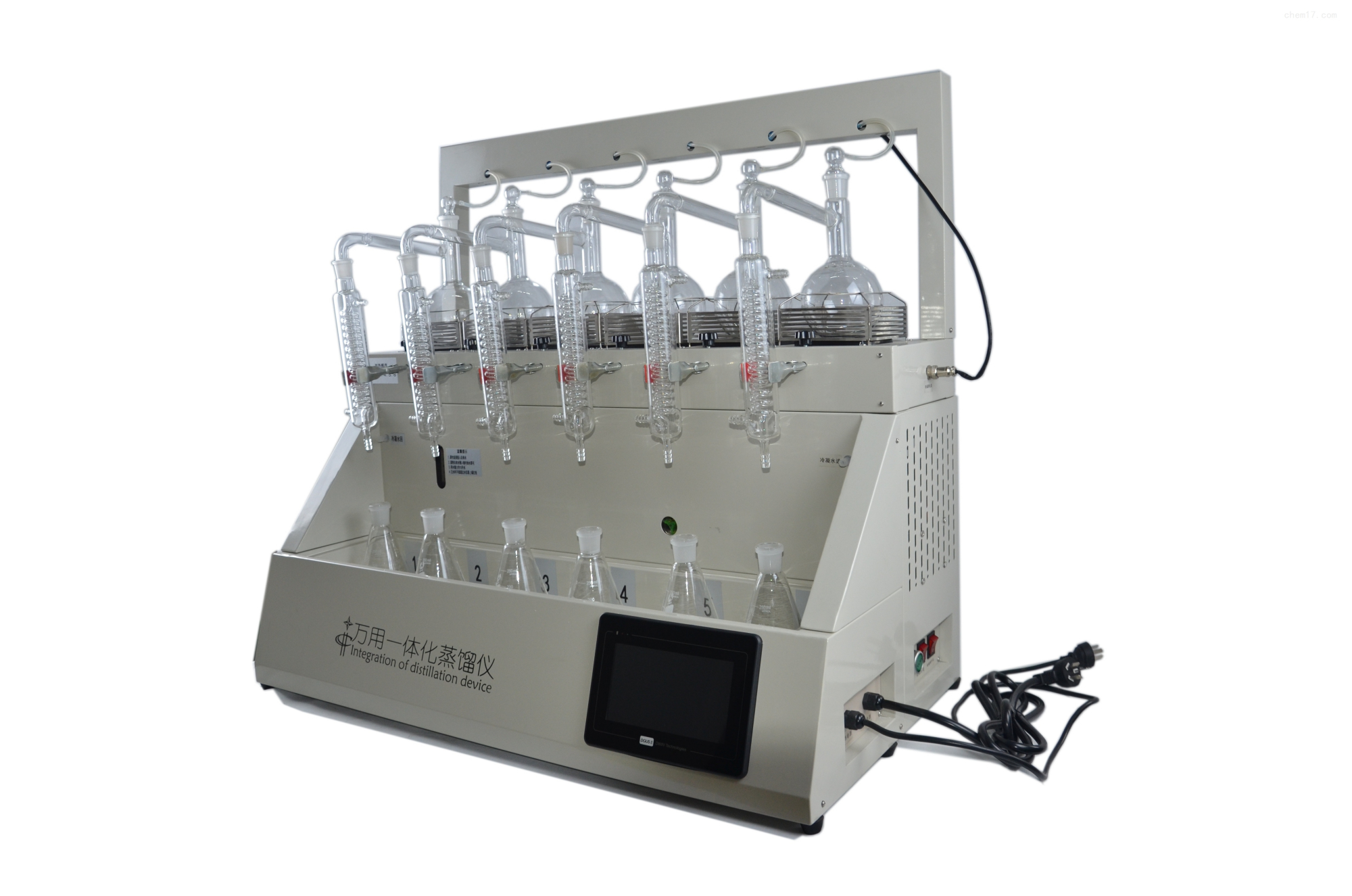 常压一体化蒸馏仪定量样品全自动萃取仪