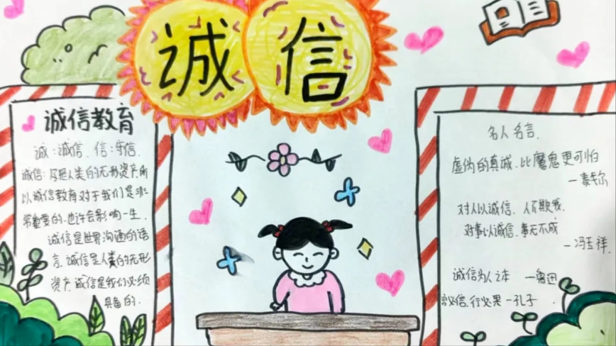 诚实守信 向阳成长——阜阳阜南八小开展"信用进校园"主题活动