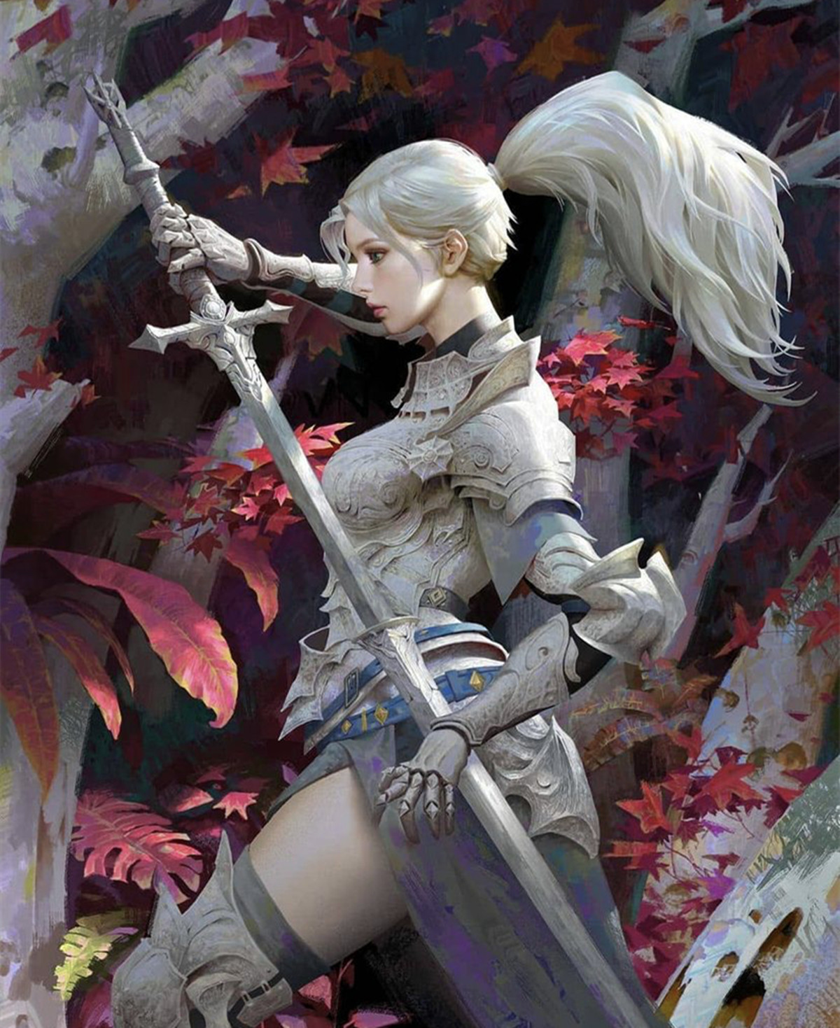 少女骑士团与纯白的盔甲