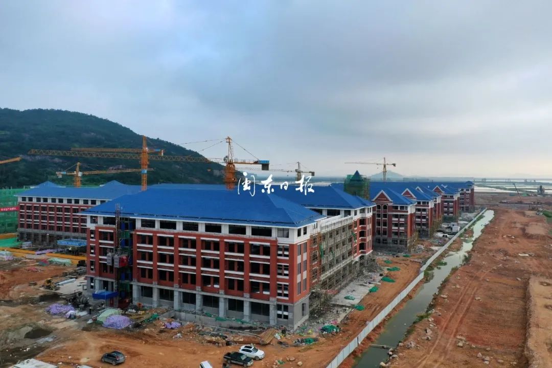 来看!宁德一中新校区马上就要建好了!