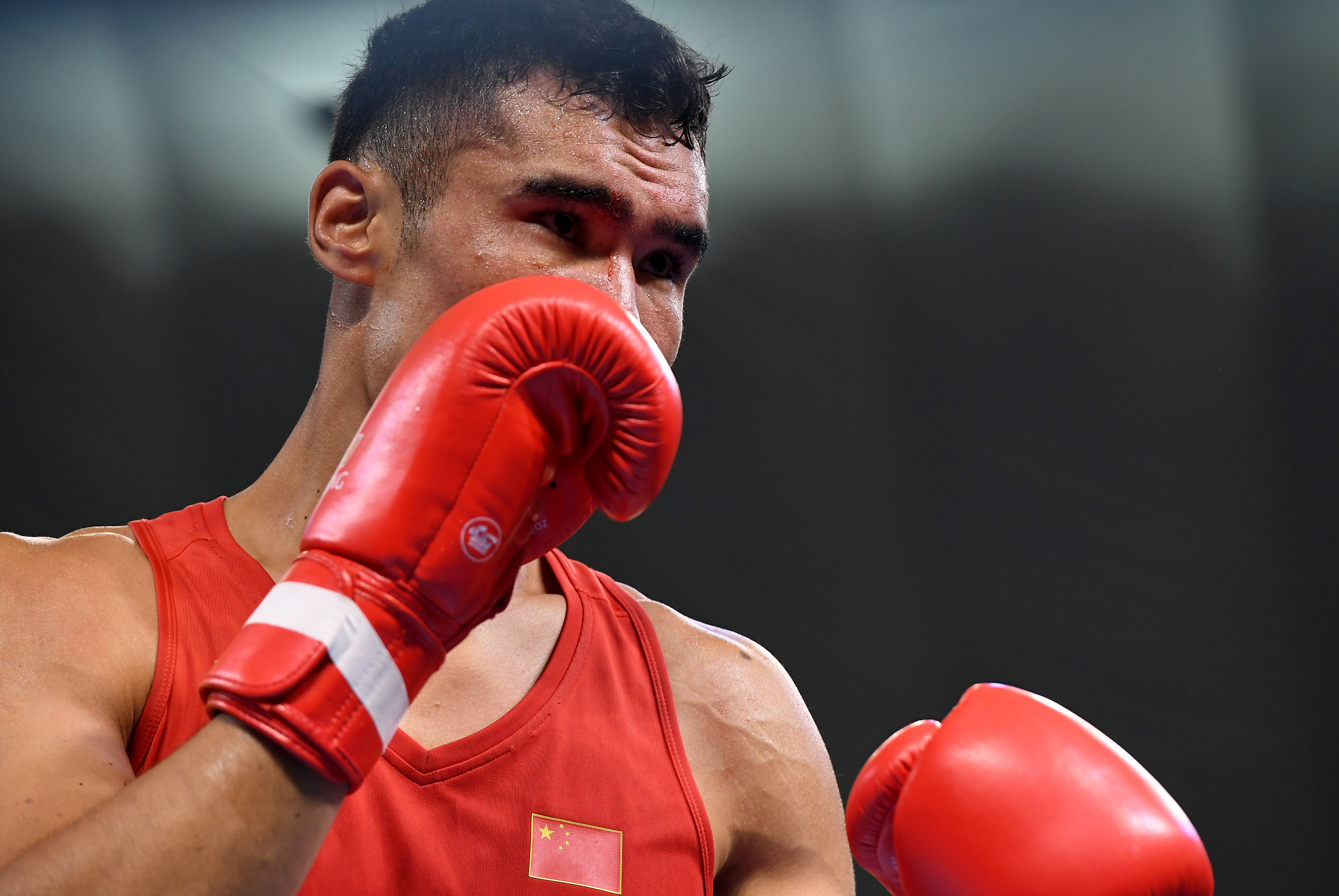 拳击——全国男子锦标赛:艾合麦提·麦麦提夺得91公斤以上级冠军(9)