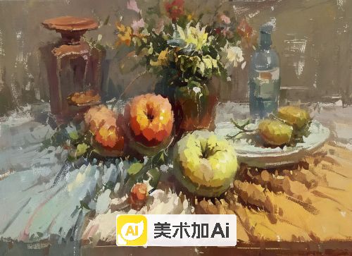 哪个ai绘画网站可以画静物作品