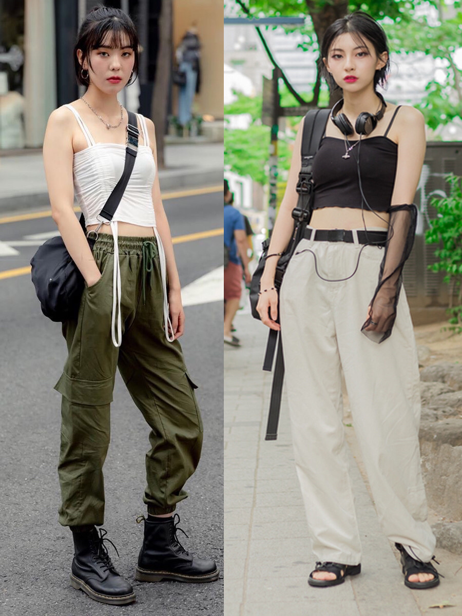 成都女生是真会穿!满大街的"工装裤 高跟鞋",个个甜酷又时髦