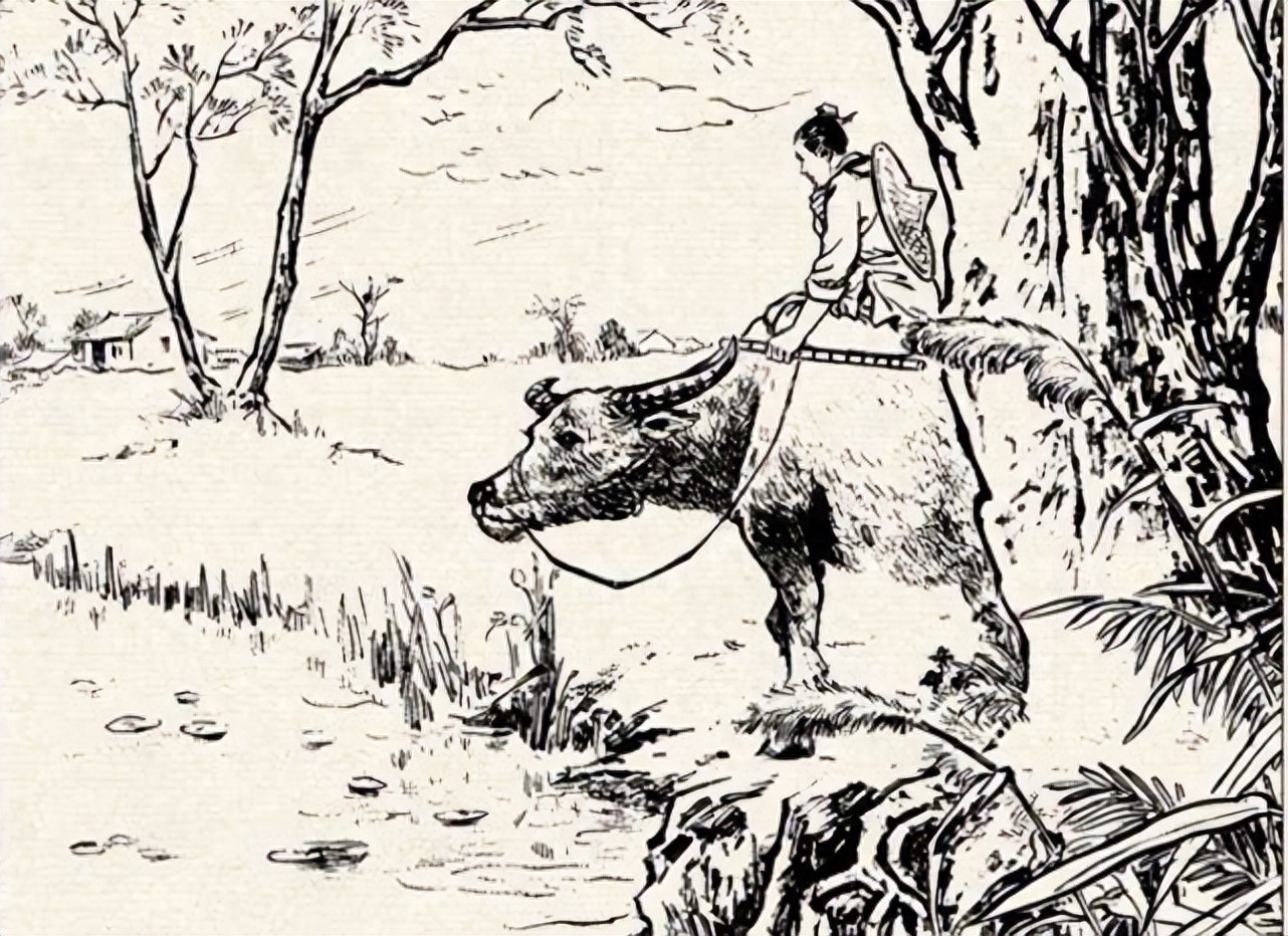 民间故事放牛娃夜归见财主小妾卧房俩影牛你活不过三天