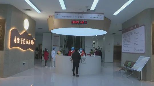 桂平市人民医院新门诊楼正式投入使用
