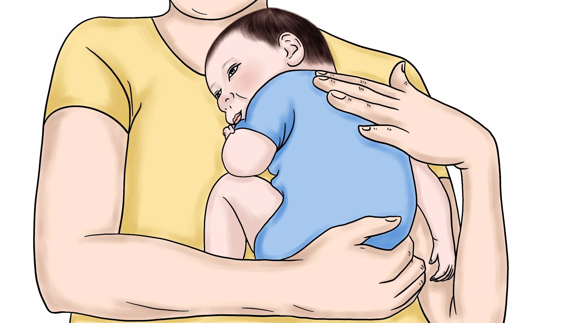 这才是宝宝拍嗝的正确手法,原来之前都拍错了!新手爸妈看过来