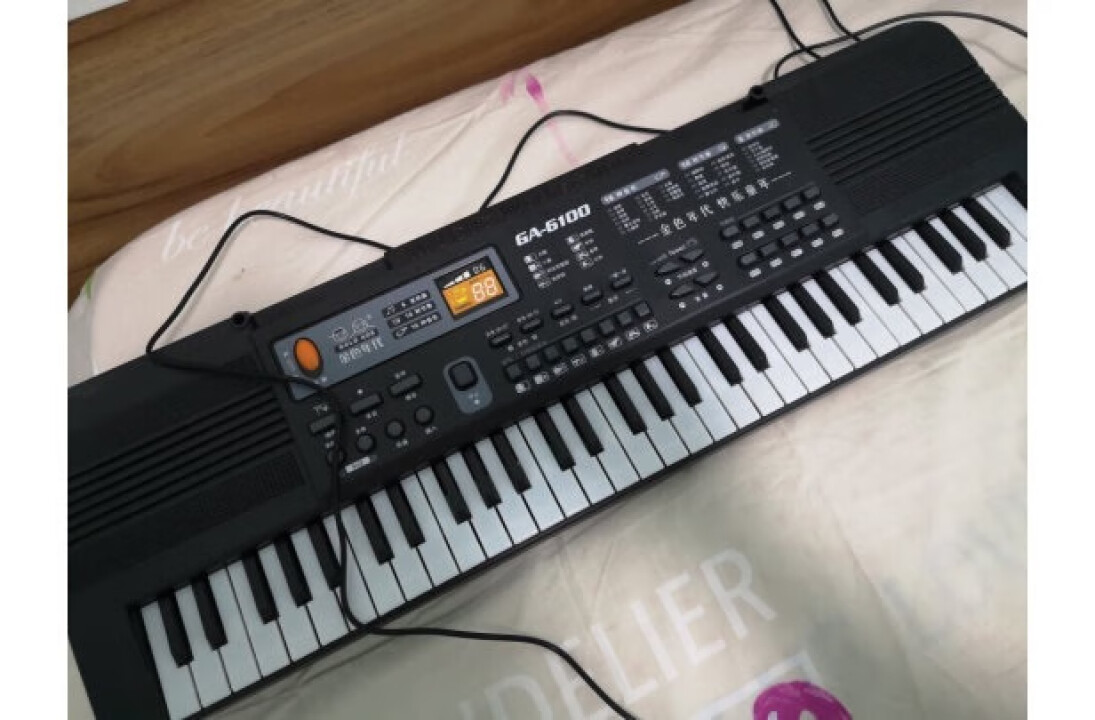 金色年代61键电子琴37键儿童乐器初学者入门琴六一儿童节礼物怎么