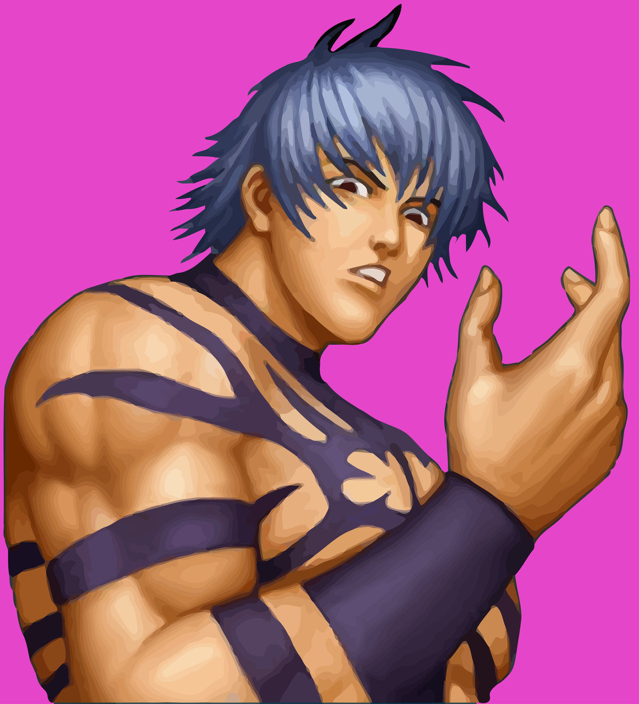 《拳皇97》大蛇的"黑粒子"谁能抵消,母神表示那是他没遇到我