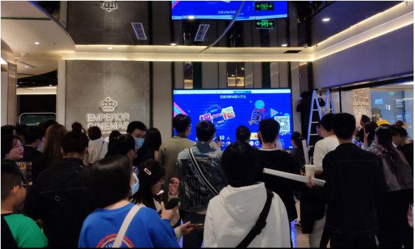英皇电影城沈阳盛京龙城店 10月1日 盛大开业 华丽绽放