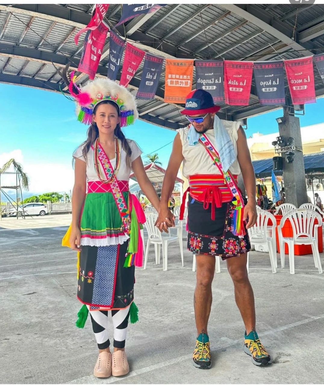 张震岳老婆好漂酿啊! 张震岳夫妻难得的同框 他老婆是阿lin的表妹哟