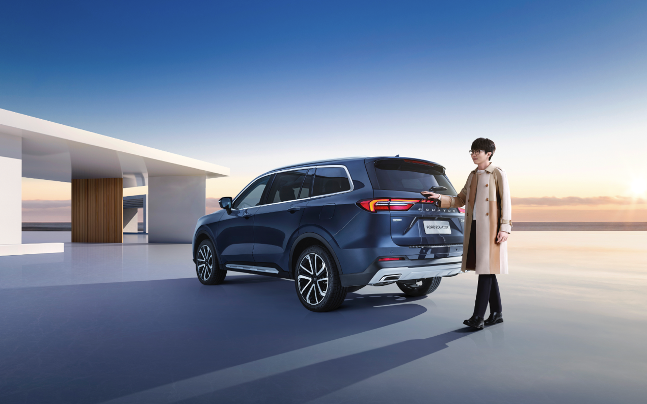 "真顶流"大七座suv 毛不易代言福特新领裕成为上海车展人气车型