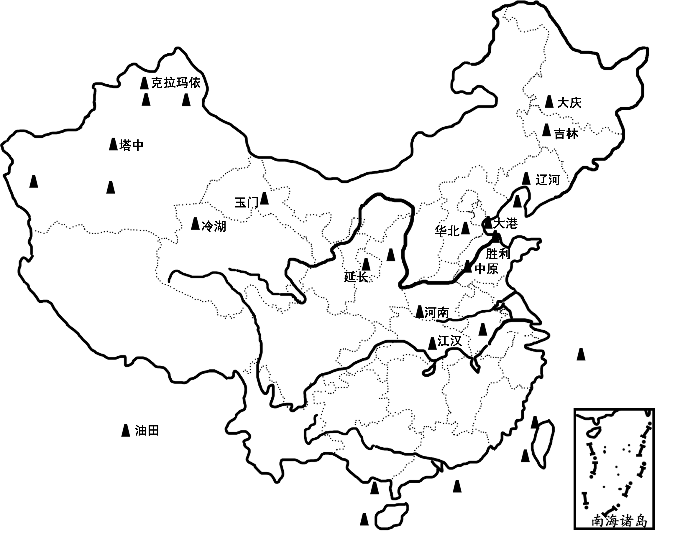 中国地理要素图高清图片
