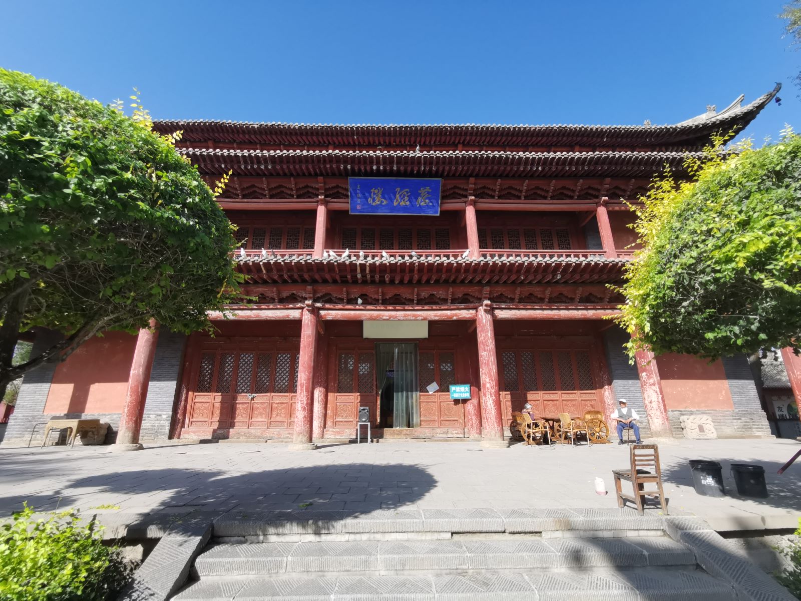 初到张掖,司机发飙尽显西北直爽,千年木塔寺游客稀少令人唏嘘