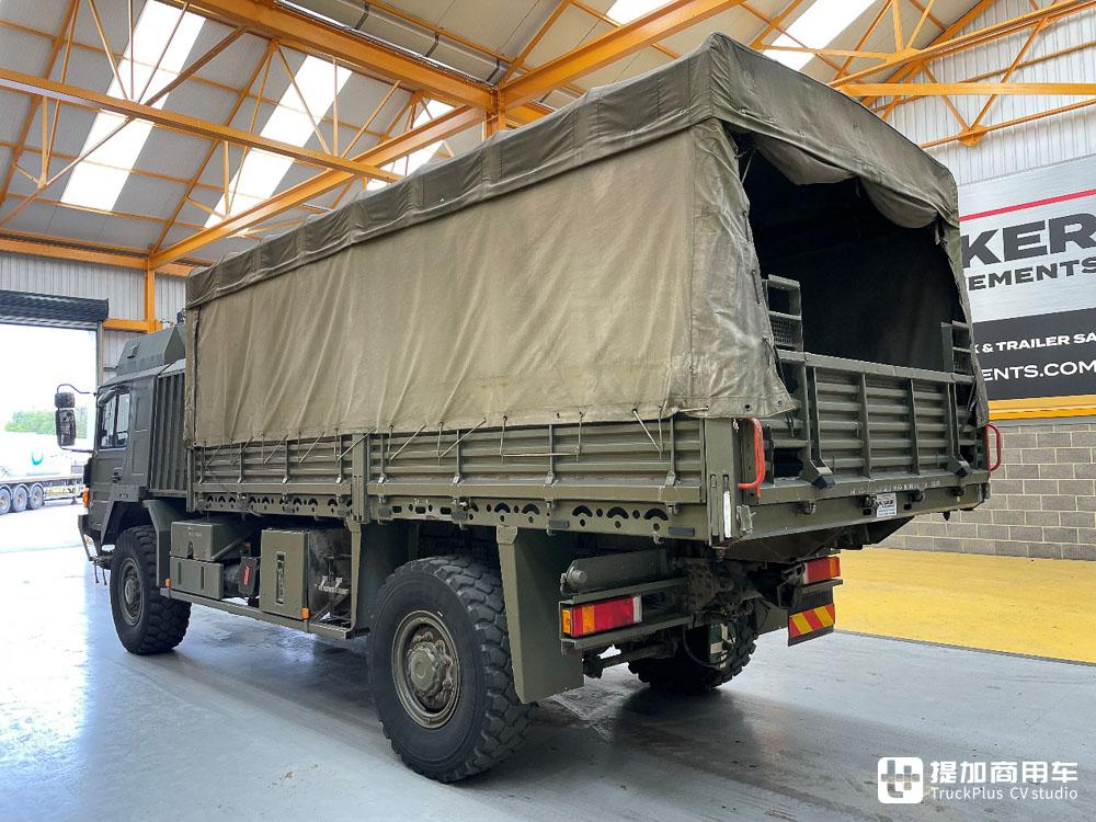 欧洲军队标配,尺寸小性能强悍,曼恩hx60 4x4高机动军用卡车实拍