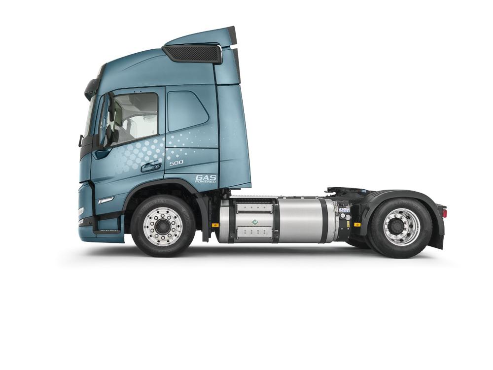 500匹马力!沃尔沃新款天然气卡车来了,动力性能可以和柴油媲美