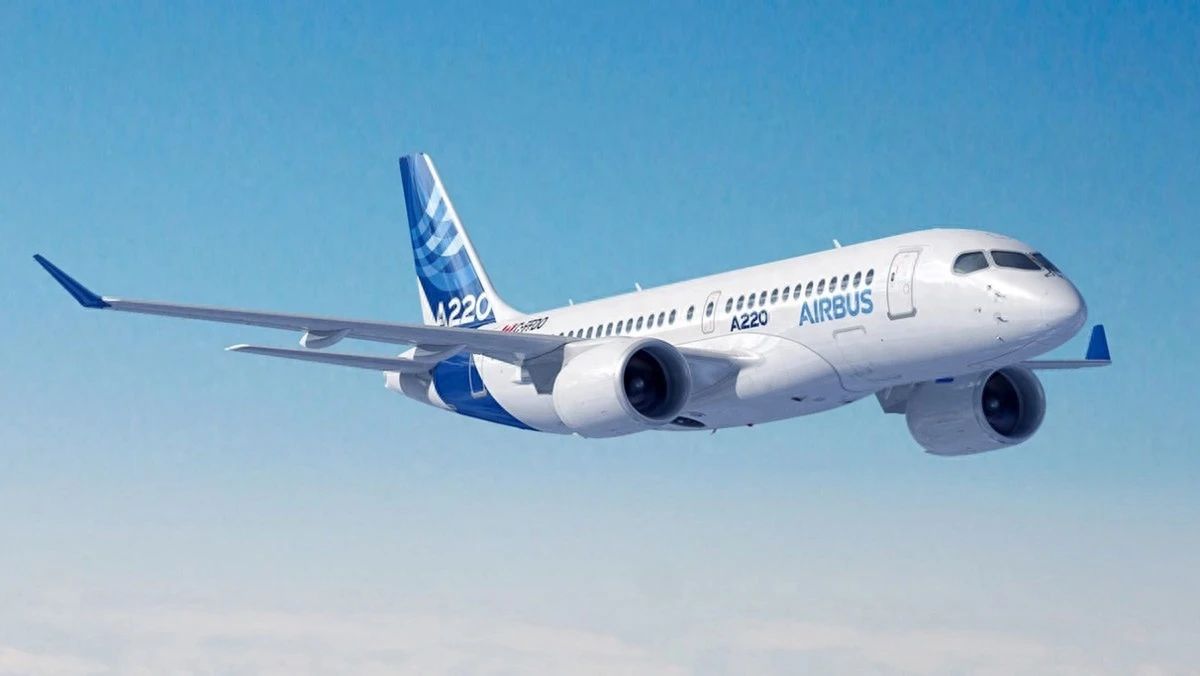 空客a220又添两位新客户,机身细,超省油,前途不可限量!