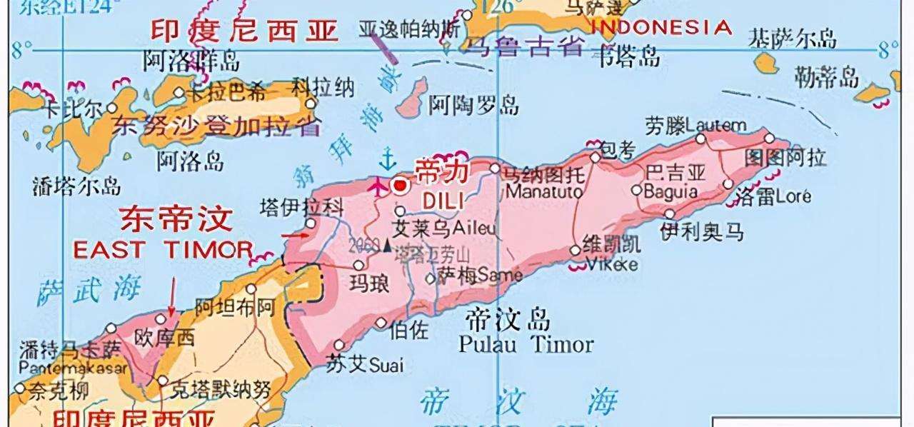 东帝汶面积多达1.5万平方公里,全国不分省,直接管辖13个县