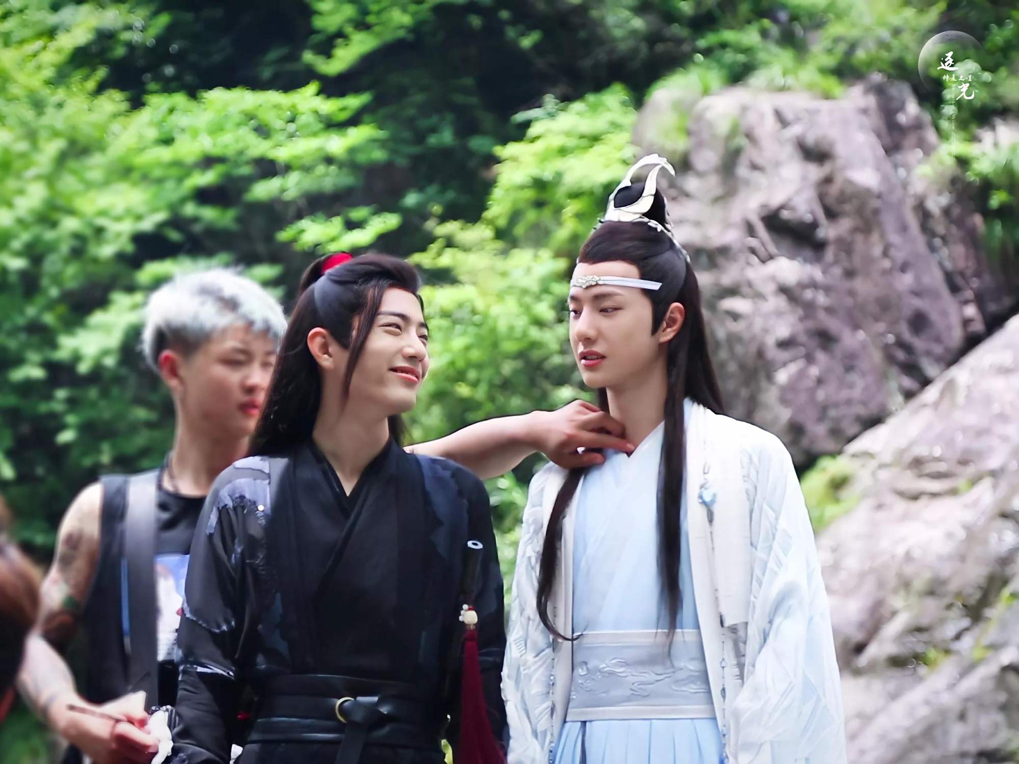 陈情令花絮存图《王一博肖战》陈情令花絮存图