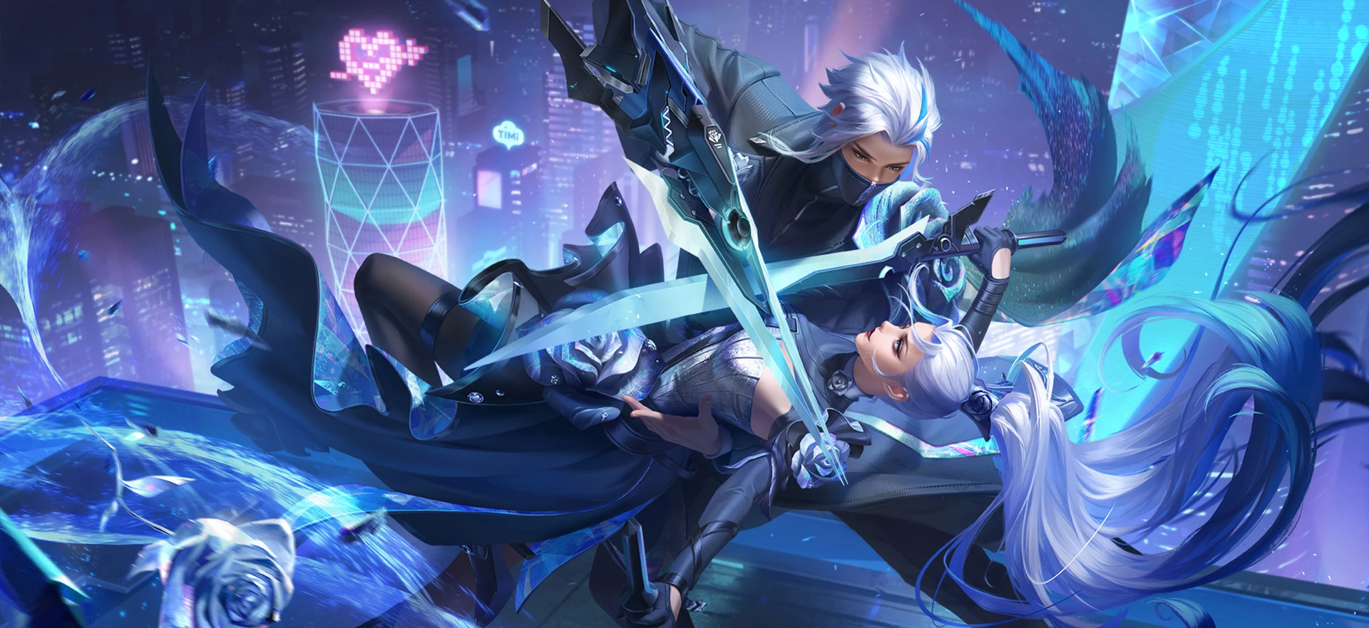 王者荣耀:铠和兰陵王一起看木兰出浴 还送了这两件礼物