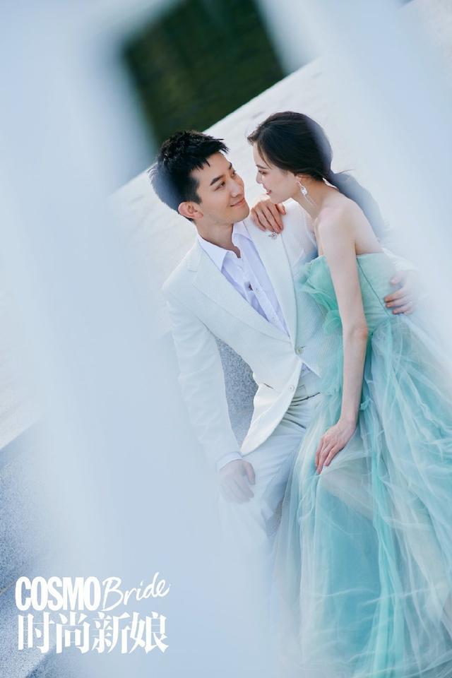 吴敏霞气质不输郭晶晶!与老公再拍婚纱堪比偶像剧,俊男靓女养眼