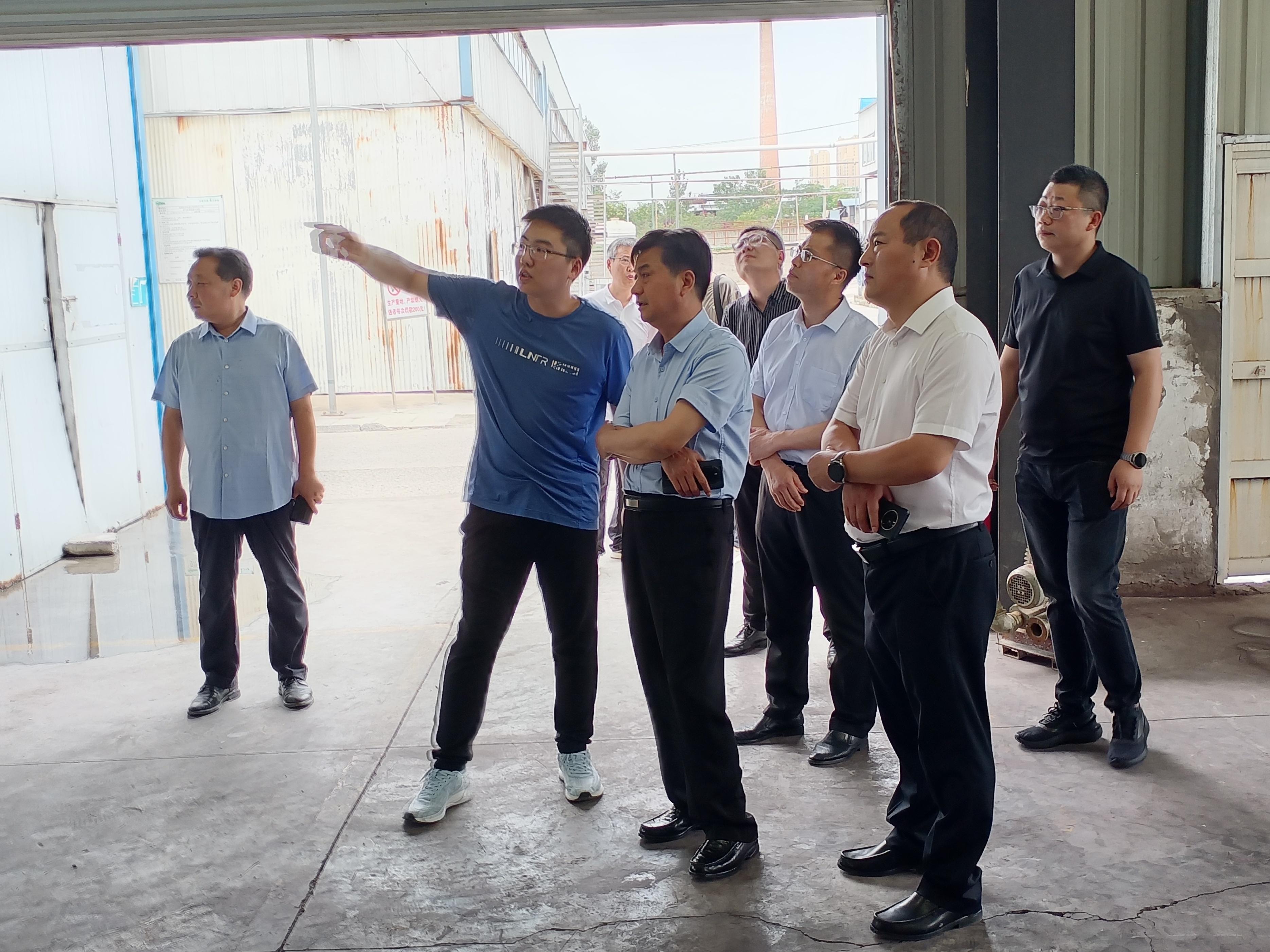 开封市应急管理局局长郑连成莅临尉氏县调研重大隐患专项整治行动