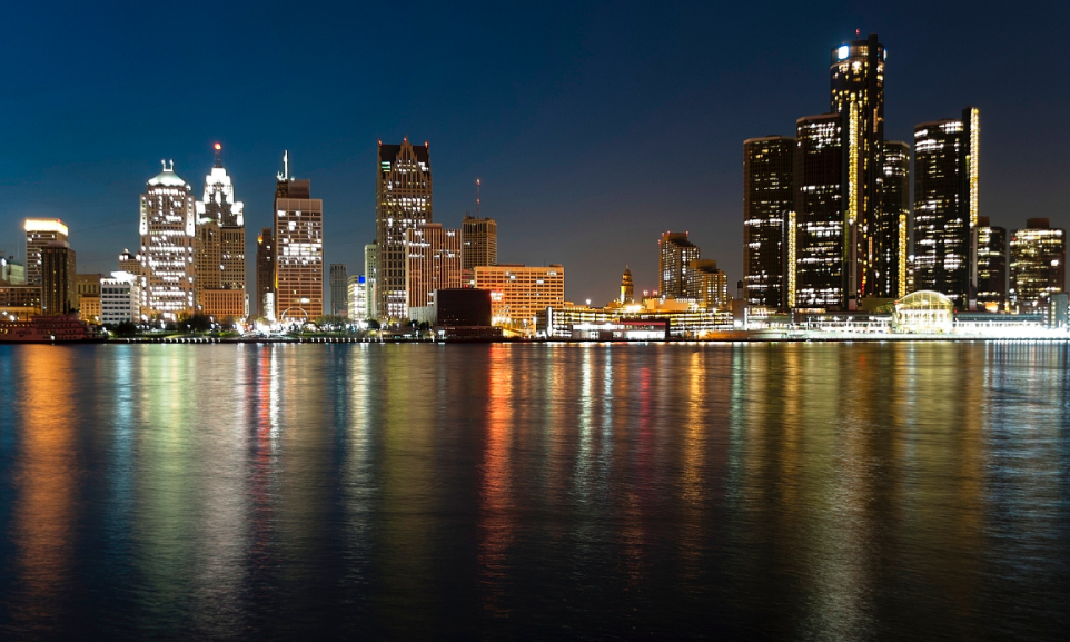 底特律逢迎"圣诞老人"