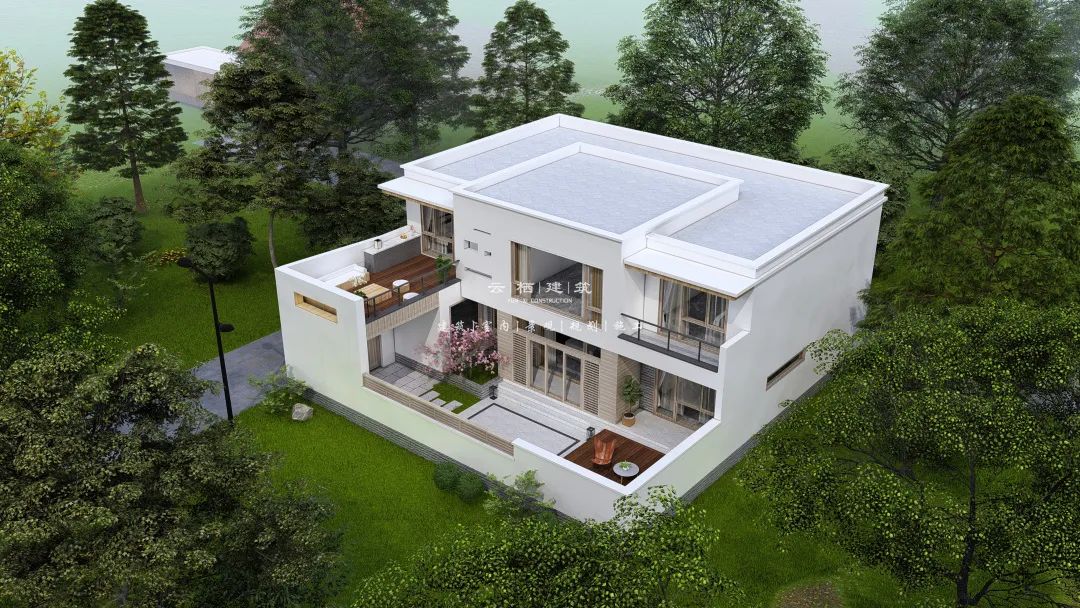 适合l型宅基地的10款现代别墅设计,这样建即好看又实用