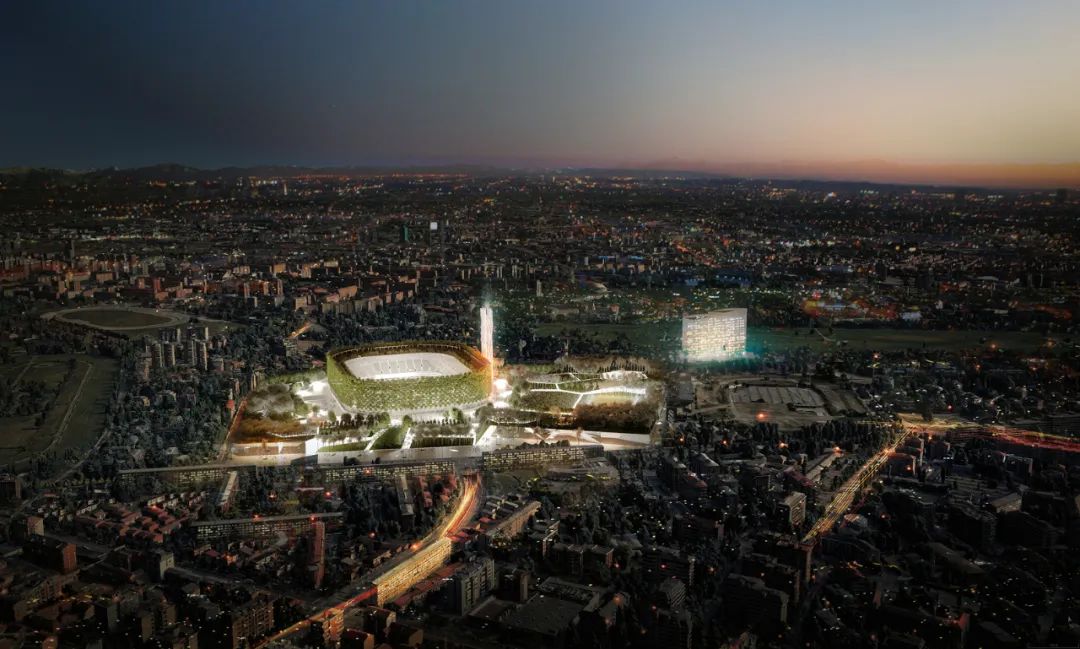 圣西罗新球场设计方案公布,以"森林"为概念