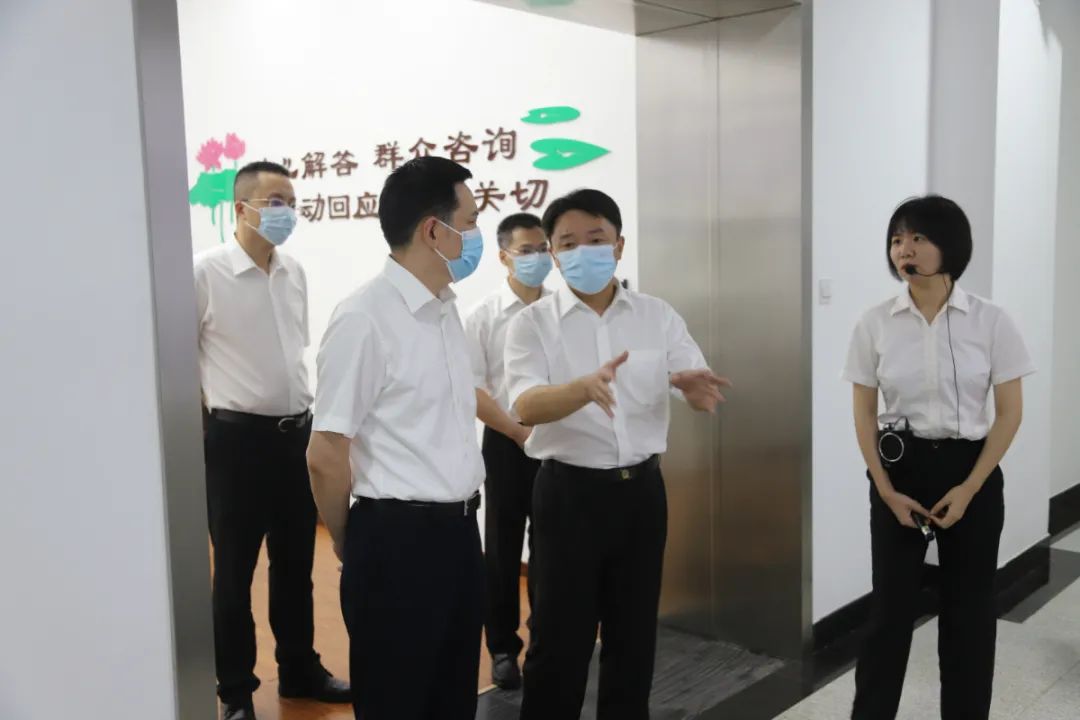 市委常委,组织部长戴平辉到市中院调研指导工作