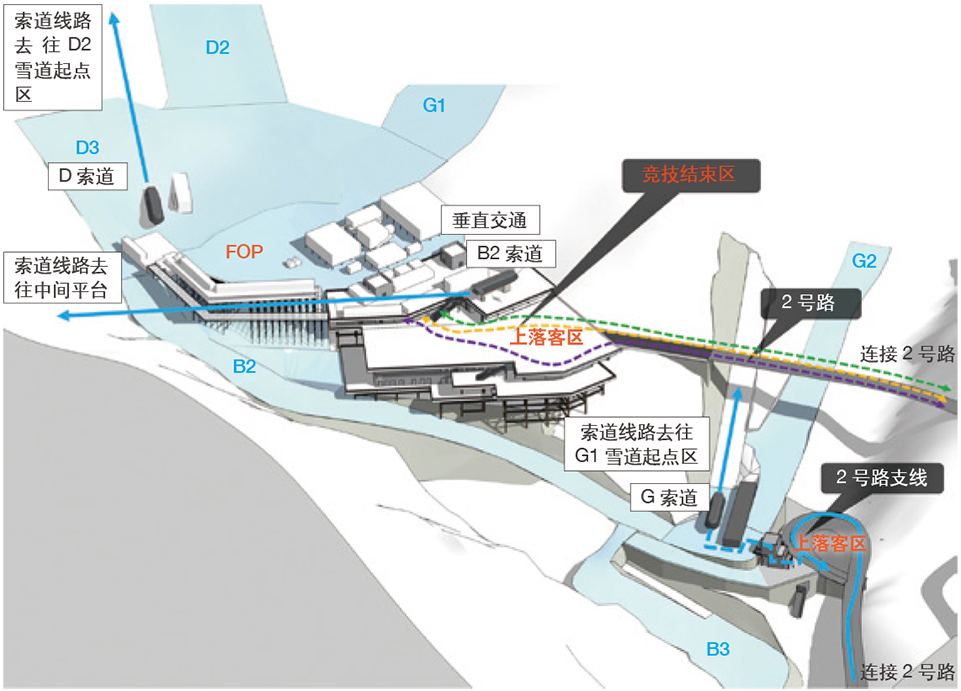 北京冬奥会场馆地图图片