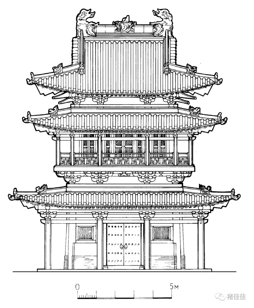 宋朝-庙宇-山西西溪二仙庙